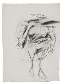 Willem De Kooning - Untitled (Woman)