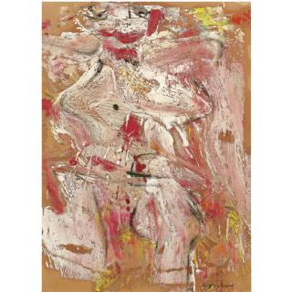 Willem de Kooning - Untitled (Woman)