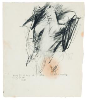 Willem De Kooning - Untitled (Woman)