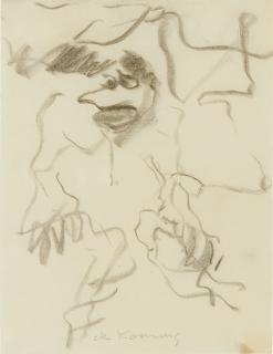 Willem De Kooning - Walking Figure