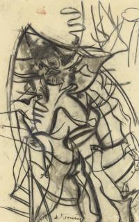 Willem De Kooning - Woman In A Rowboat