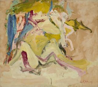 Willem de Kooning - Woman on the Dune