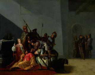 Willem De Poorter - Delilah Giving Orders To Cut Samson\'S Hair