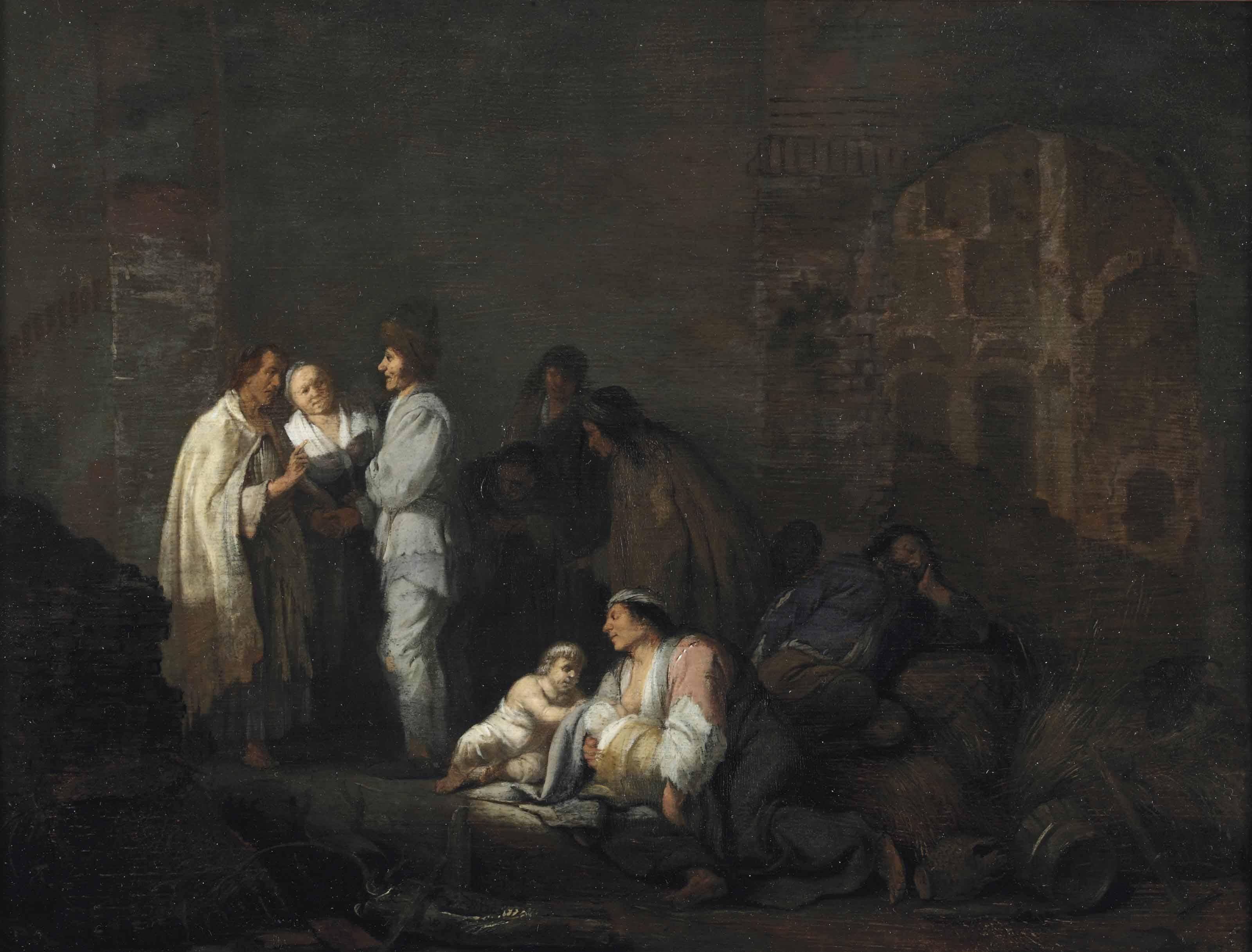 Willem De Poorter - The Fortune Teller