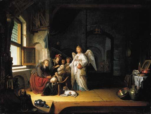 Willem de Poorter - The healing of the blind Tobit