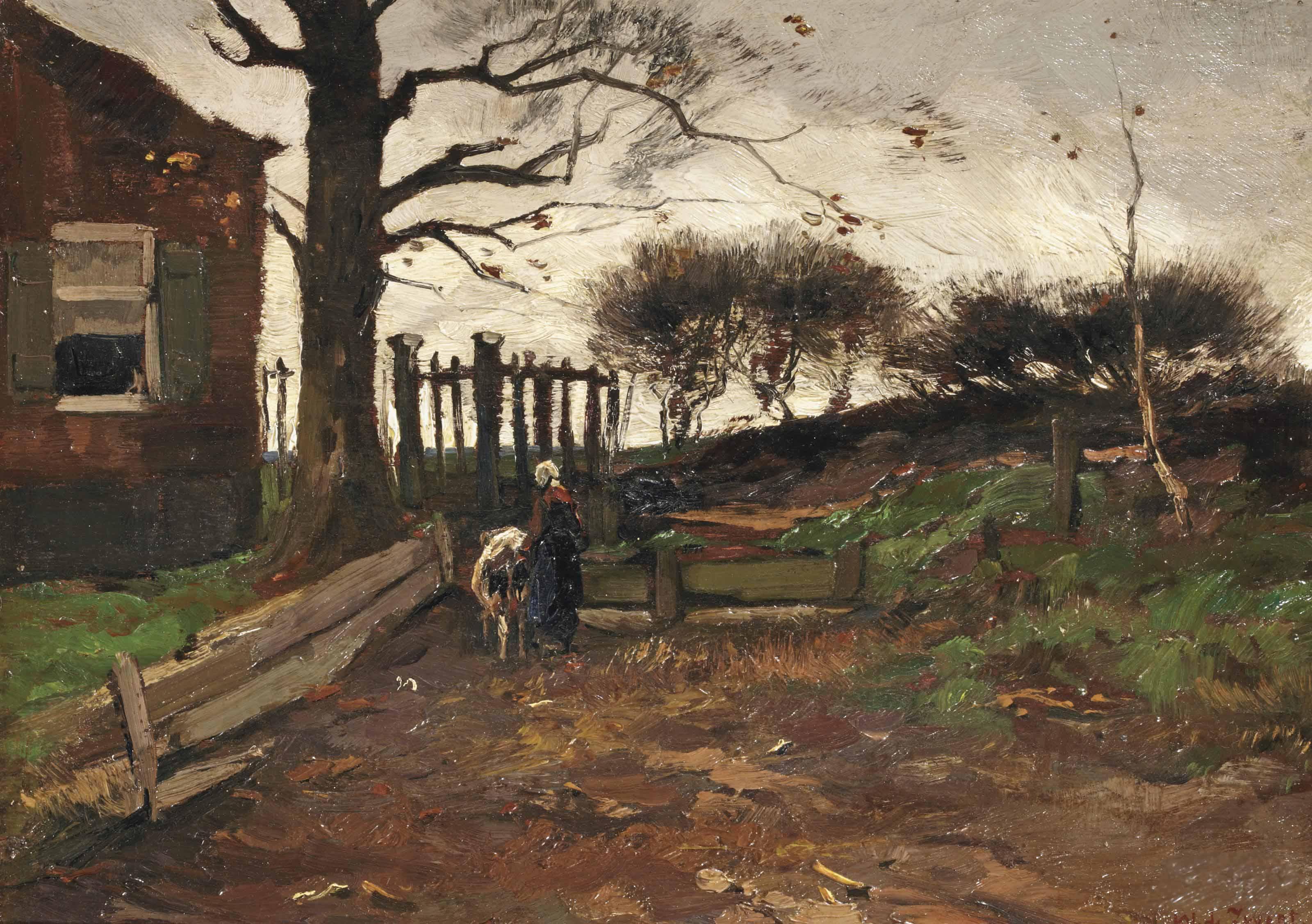 Willem de Zwart - By the farm