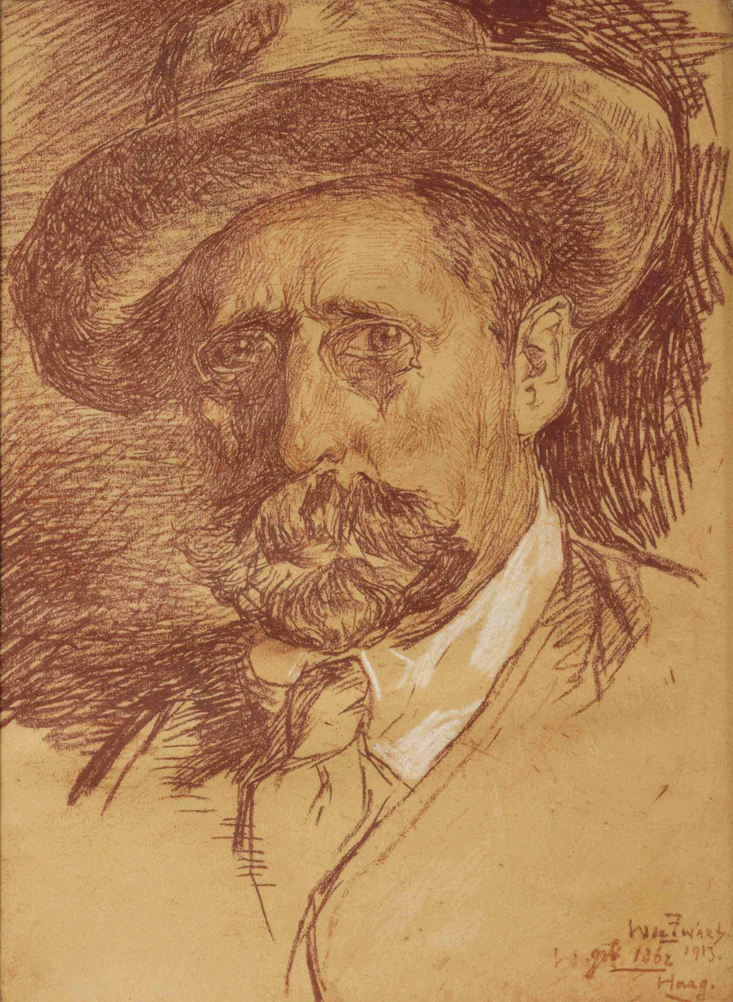 Willem de Zwart - Portrait of the artist