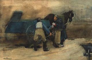 Willem De Zwart - Sneeuwruimers