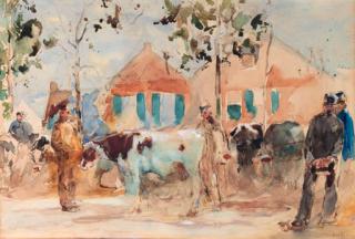 Willem De Zwart - The cattlemarket