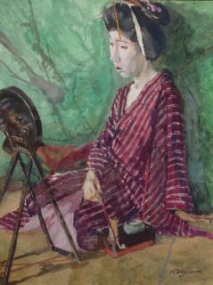 Willem Dooijewaard - A geisha