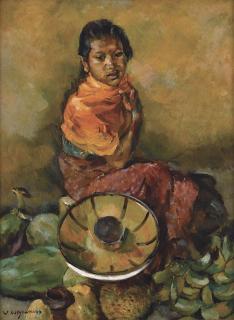 Willem Dooyewaard - Fruit Seller