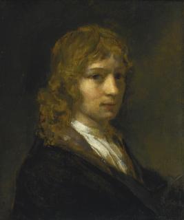 Willem Drost - Self Portrait As A Young Man, Head And Shoulders
