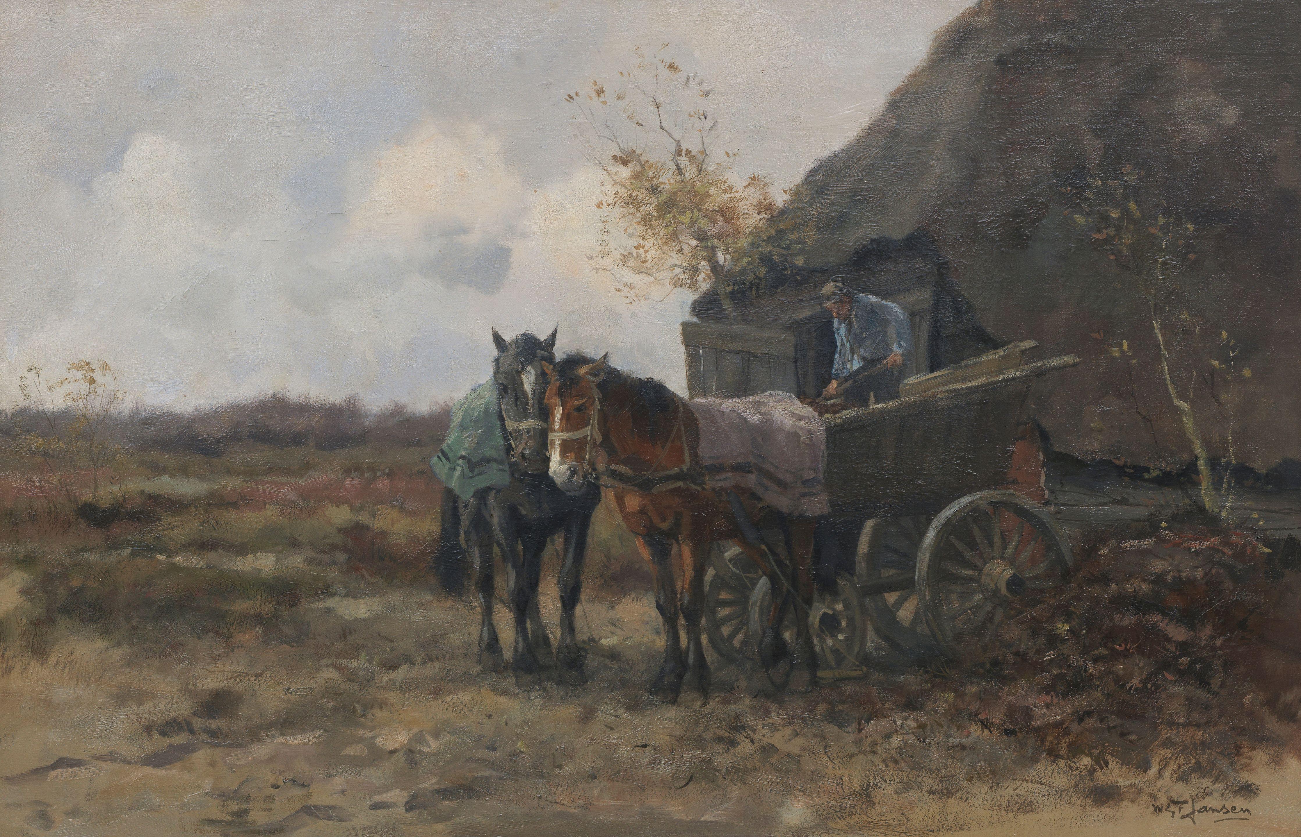 Willem George Frederik Jansen - Loading the cart