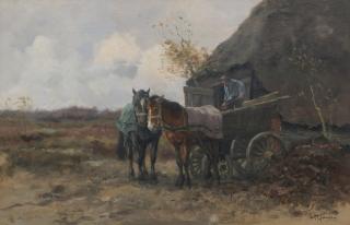 Willem George Frederik Jansen - Loading the cart