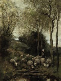 Willem George Frederik Jansen - The shepherdess