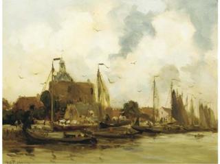 Willem George Frederik Jansen - View of Enkhuizen