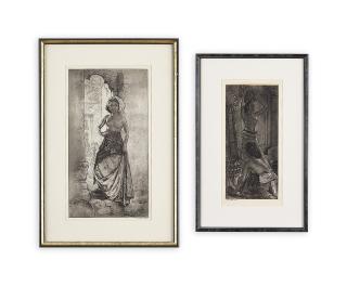 Willem Gerard Hofker - A Pair Of Lithographs