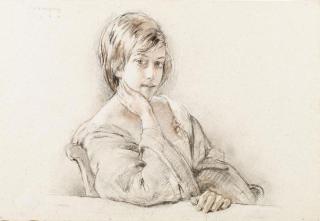 Willem Gerard Hofker - A portrait of Ina Levina