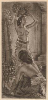 Willem Gerard Hofker - Balinese Dancing girls