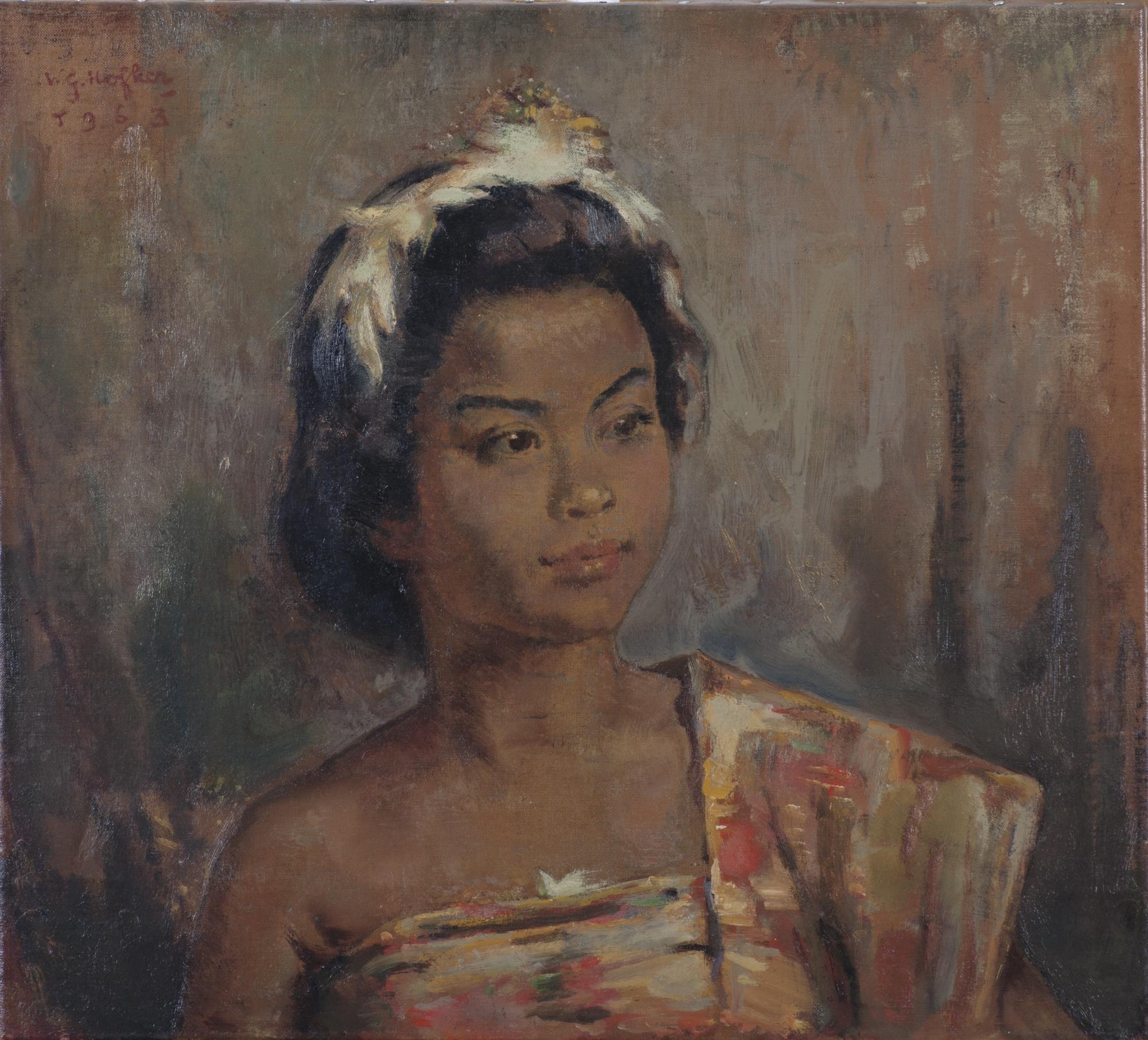 Willem Gerard Hofker - Balinese Girl