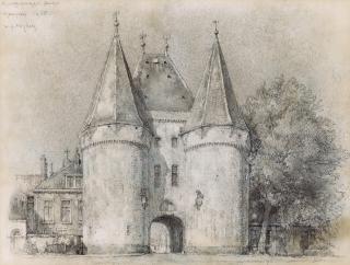 Willem Gerard Hofker - Koornmarkt-Poort Kampen