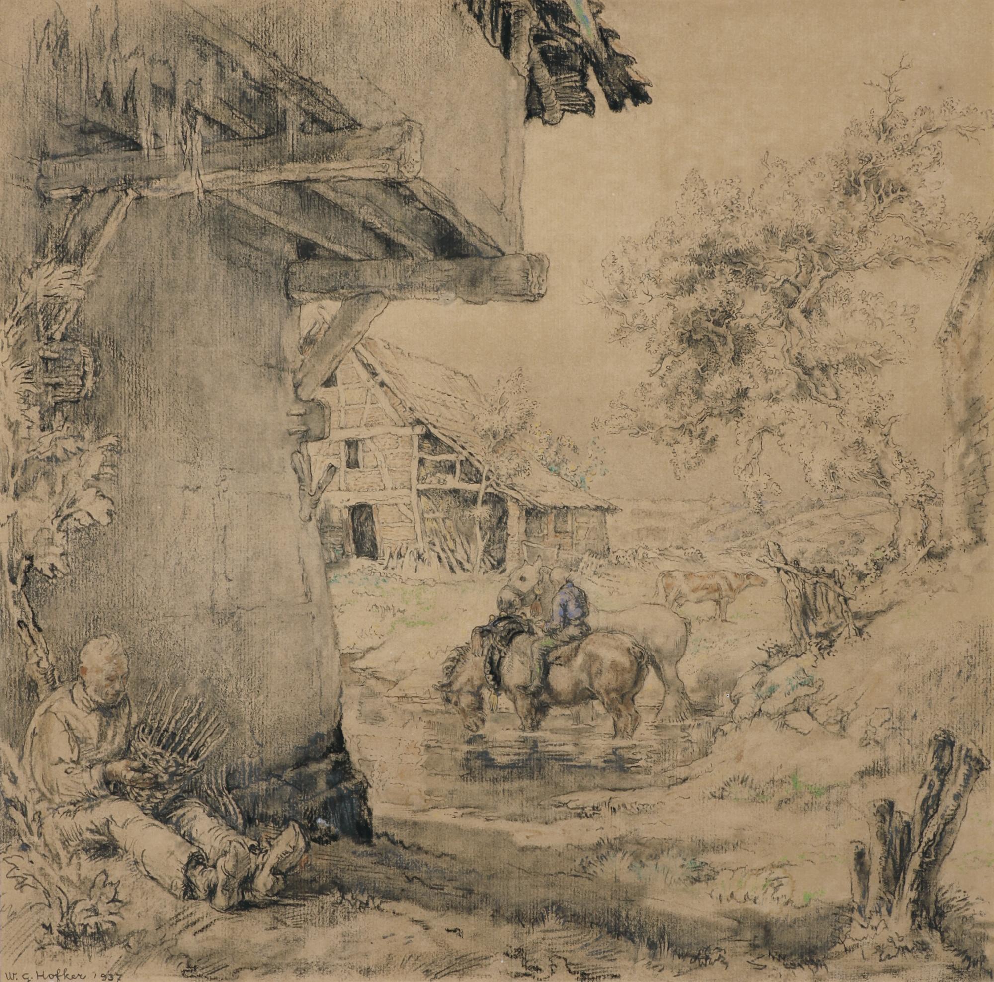 Willem Gerard Hofker - Limburg, Fantasy Of The Eperheide