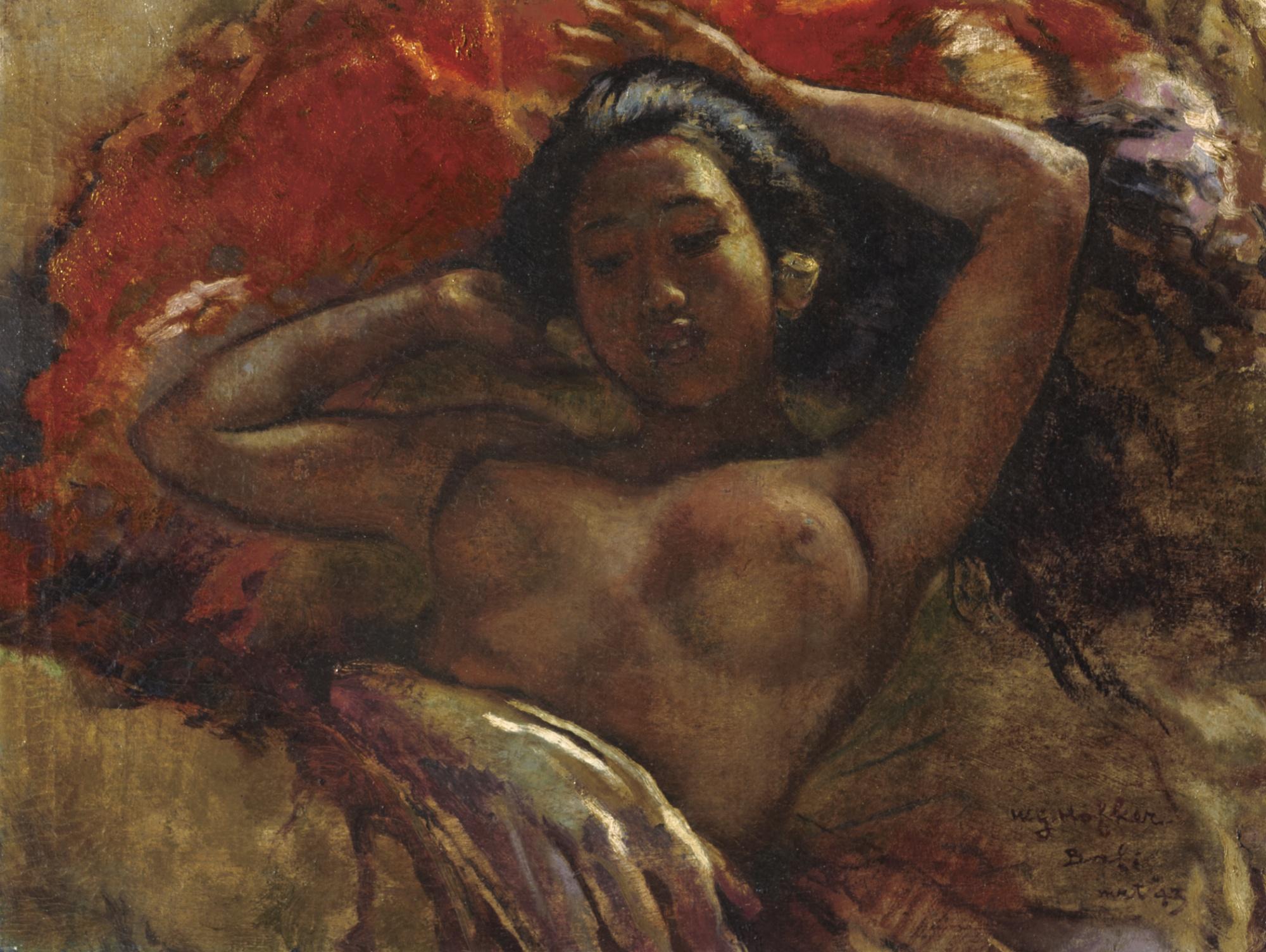 Willem Gerard Hofker - Ni Gusti Compiang Mawar, Reclining