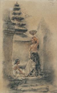 Willem Gerard Hofker - Poerta Tjampoean - Ni Raping and Ni Rinit