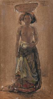 Willem Gerard Hofker - Portrait of Made Toei