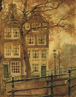Willem Gerard Hofker - Reguliersgracht hoek Keizersgracht