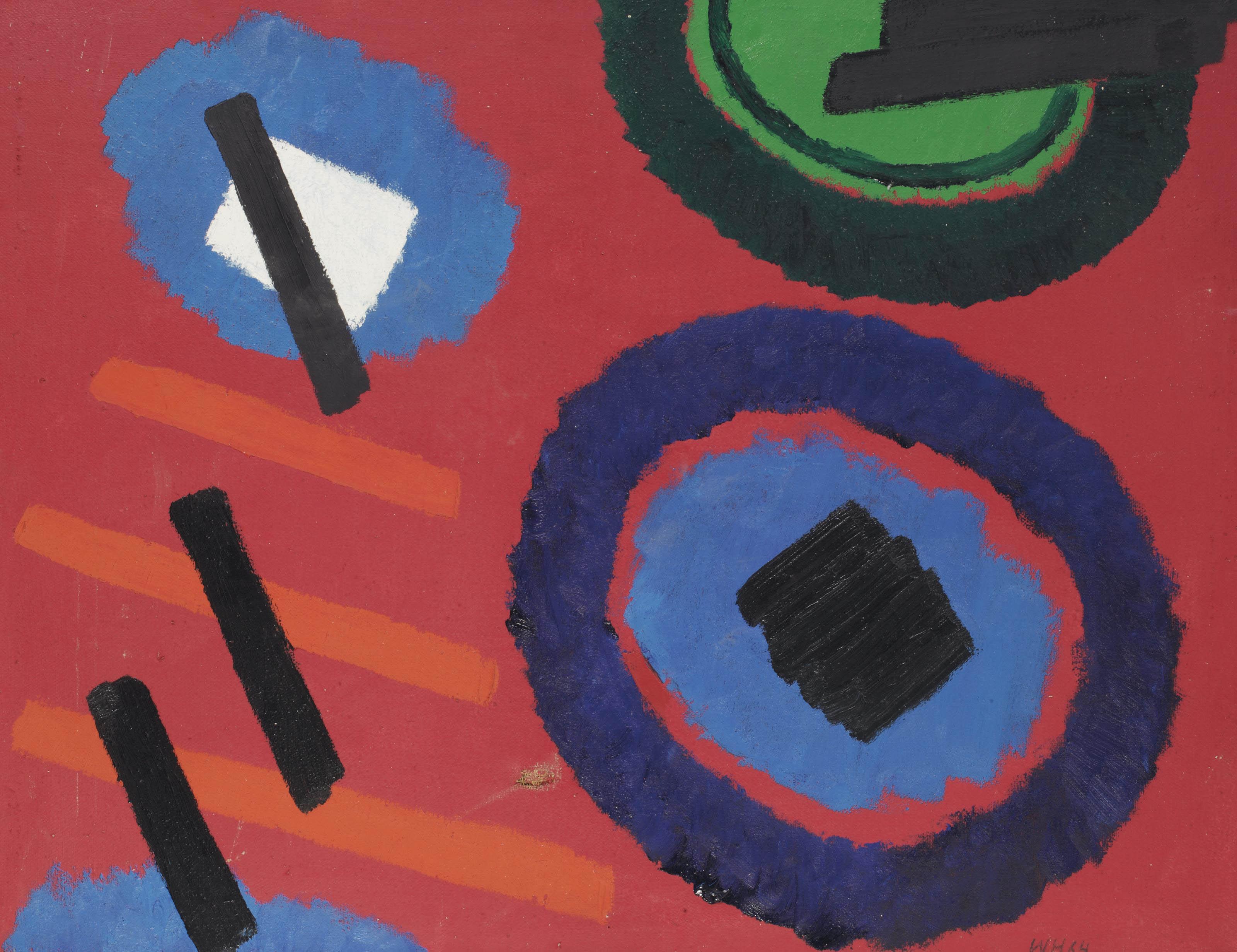 Willem Hussem - Abstract composition