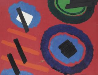 Willem Hussem - Abstract composition