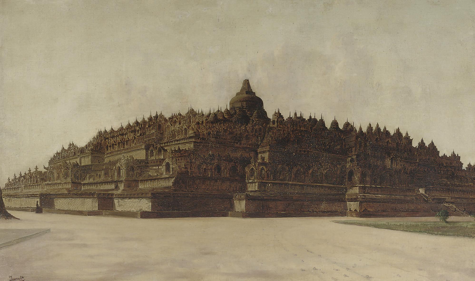 Willem Imandt - The Borobudur, Java