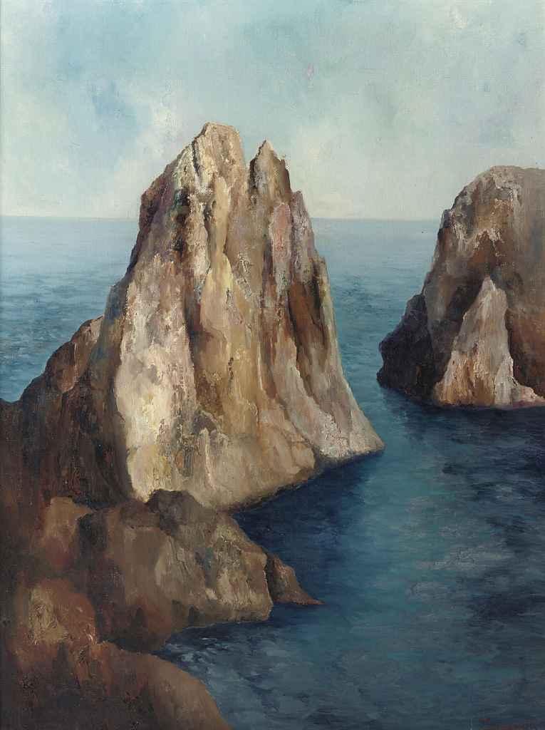 Willem Imandt - The coast of Capri