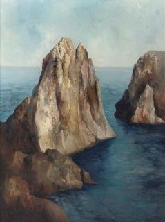 Willem Imandt - The coast of Capri