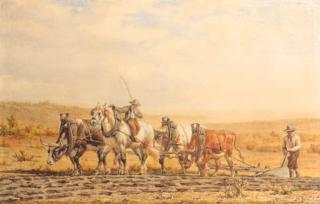 Willem Karel Nakken - A ploughteam