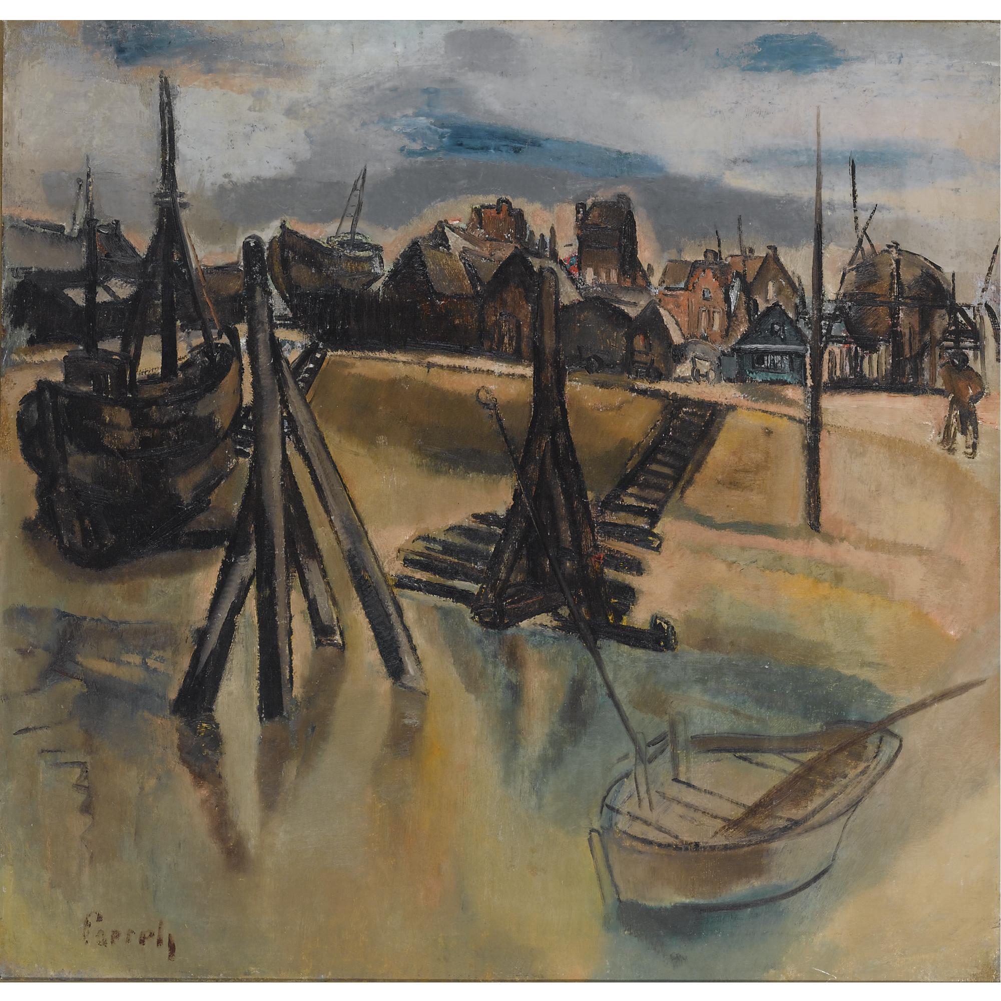 Willem Paerels - Belgian Harbour Ostend