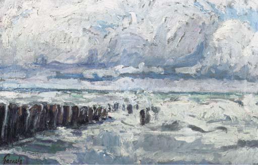 Willem Paerels - Golfbreker, Scheveningen