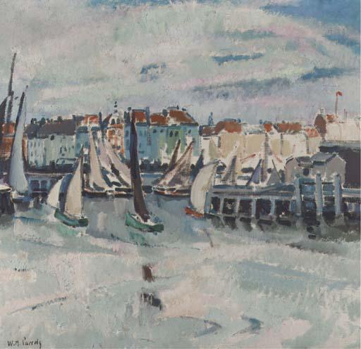 Willem Paerels - Harbour of Blankenberge, before 1914