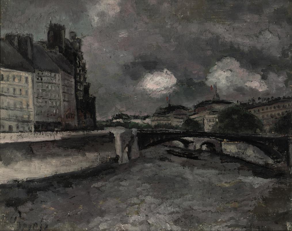 Willem Paerels - Pont d\'Arcole in Paris