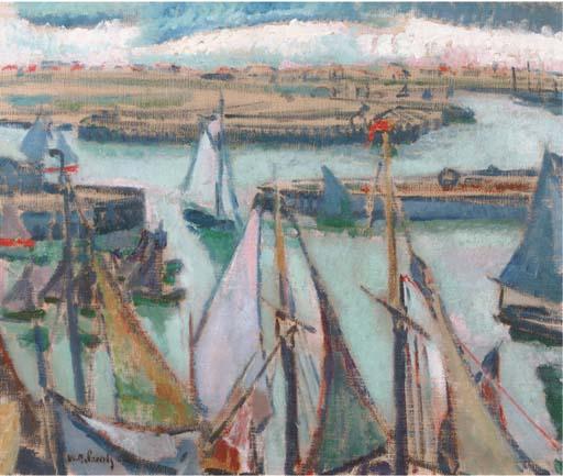 Willem Paerels - The harbour of Blankenberghe