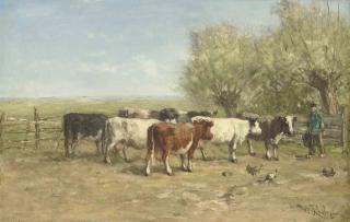 Willem Roelofs - Feeding time