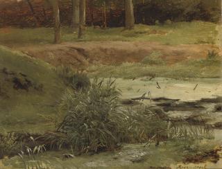 Willem Roelofs - Rosendaal: the pond