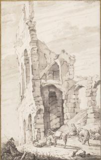Willem Romeyn - The Ruins Of The Colosseum, Rome