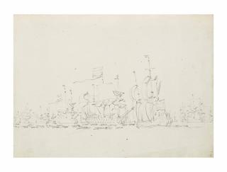 Willem Van De Velde Ii - Ships at sea