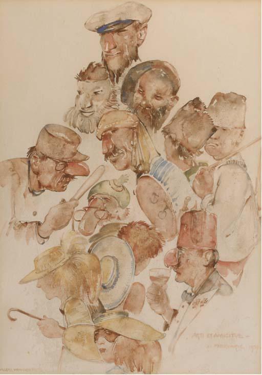 Willem van den Berg - Arti et Amicitiae