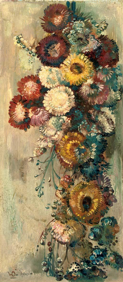 Willem van den Berg - Bouquetje - Everlasting flowers