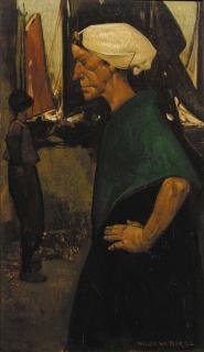 Willem Van Den Berg - Scheveningster - A woman from Scheveningen