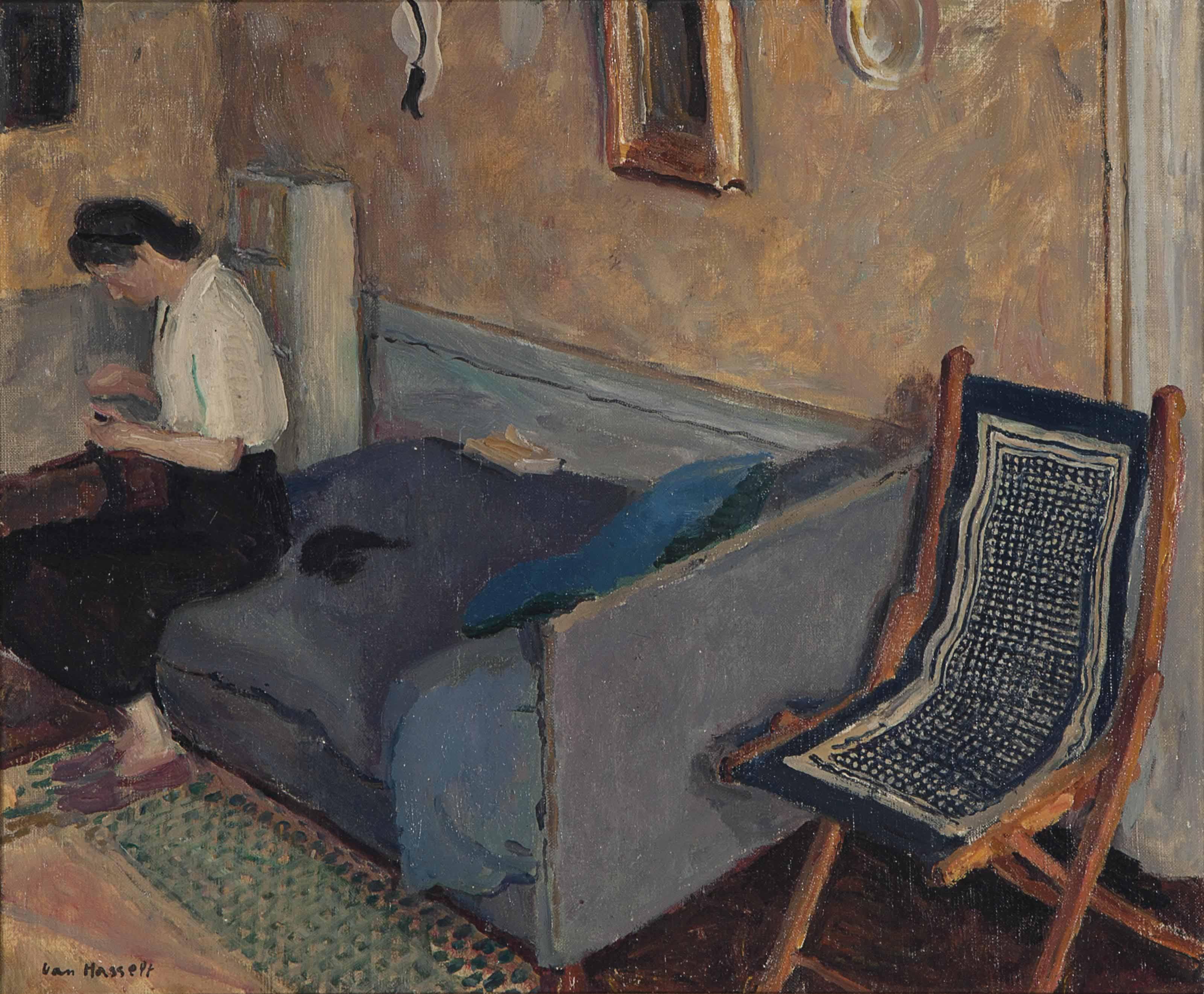 Willem Van Hasselt - La Couture Dans La Chambre