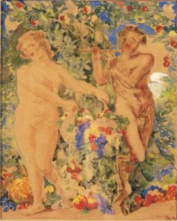 Willem van Konijnenburg - A Mythological Scene